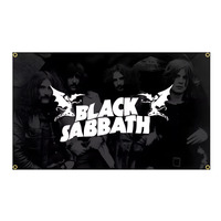 Прапор Black Sabbath (logo with band) sfc-064 Зображення