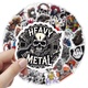 Набір стікерів Heavy Metal (stk-099), 54 шт. Изображение
