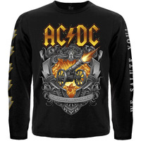 Футболка з довгим рукавом AC/DC For Those About to Rock (We Salute You) Изображение