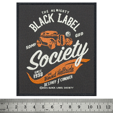 Нашивка ткана BLACK LABEL SOCIETY - THE BLESSED HELLRIDE (ofp-241) Зображення