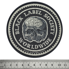 Нашивка ткана BLACK LABEL SOCIETY - WORLDWIDE (ofp-242) Зображення