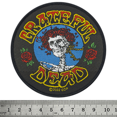 Нашивка ткана GRATEFUL DEAD - VINTAGE BERTHA SEAL (ofp-263) Зображення