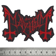 Нашивка ткана MAYHEM - LOGO CUT OUT (ofp-273) Изображение