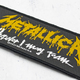 Нашивка ткана METALLICA - WHEREVER I MAY ROAM LOGO (ofp-276) Зображення