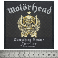 Нашивка ткана MOTORHEAD - EVERYTHING LOUDER (ofp-282) Зображення