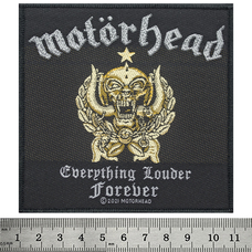 Нашивка ткана MOTORHEAD - EVERYTHING LOUDER (ofp-282) Зображення