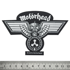 Нашивка ткана MOTORHEAD - HAMMERED CUT OUT (ofp-283) Зображення