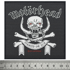 Нашивка ткана MOTORHEAD - MARCH OR DIE (ofp-284) Зображення