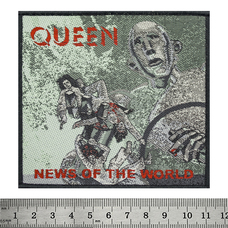 Нашивка ткана QUEEN - NEWS OF THE WORLD (ofp-289) Изображение