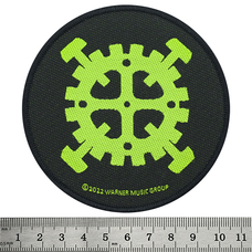 Нашивка ткана TYPE O NEGATIVE - GEAR LOGO (ofp-311) Изображение