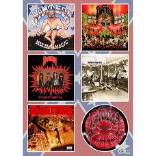 Стікерпак Pantera (album covers) SP-219 Зображення