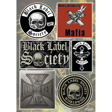 Стікерпак Black Label Society SP-229 Зображення