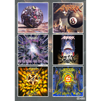 Стікерпак Anthrax (album covers 1995-2016) SP-232 Зображення