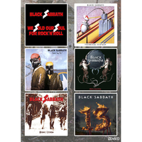 Стікерпак Black Sabbath (album covers 1976-2013) SP-240 Изображение