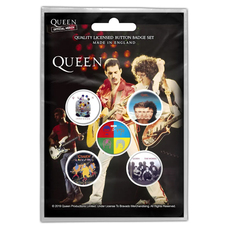 Подарунковий набір значків QUEEN - LATER ALBUMS (iol-068) Зображення