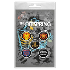 Подарунковий набір значків THE OFFSPRING - SKELETON MOLOTOV (iol-073) Изображение