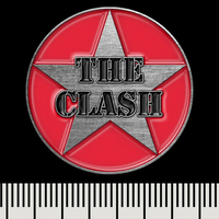 Пін THE CLASH - MILITARY LOGO (pnol-037) Изображение