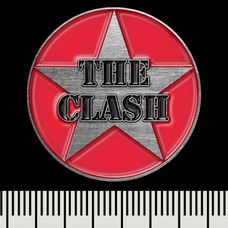 Пін THE CLASH - MILITARY LOGO (pnol-037) Изображение