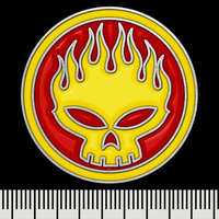 Пін THE OFFSPRING - SKULL LOGO (pnol-035) Изображение