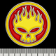Пін THE OFFSPRING - SKULL LOGO (pnol-035) Изображение