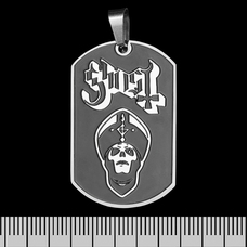 Кулон Ghost (Papa Head), чорний жетон (ptsb-210) Изображение