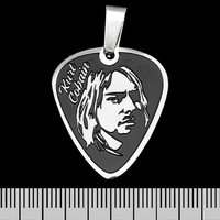 Кулон Nirvana (Kurt Cobain), чорний медіатор (ptsb-223) Изображение