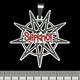 Кулон Slipknot (red logo in star), фігурний (ptsb-240) Зображення