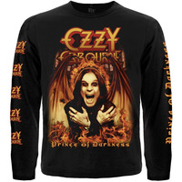 Футболка з довгим рукавом Ozzy Osbourne - Prince of Darkness Зображення