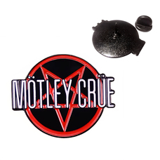 Пін Motley Crue (red pentagram) (pncn-034) Зображення