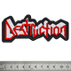 Нашивка Destruction (лого фігурне) Зображення