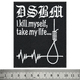 Нашивка DSBM - I Kill Myself, Take My Life... Зображення