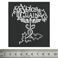 Нашивка термо Alice in Chains (winged serpent Caduceus logo) (stp-016) Изображение