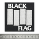 Нашивка термо Black Flag (logo) (stp-019) Зображення