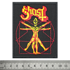 Нашивка термо Ghost ''The Vitruvian Ghost'' (stp-021) Изображение