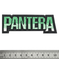 Нашивка термо Pantera (green logo) (stp-031) Зображення