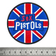Нашивка термо Sex Pistols (logo on the British flag) (stp-037) Зображення