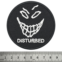 Нашивка термо Disturbed (logo) (stp-042) Зображення