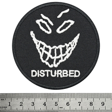 Нашивка термо Disturbed (logo) (stp-042) Зображення