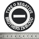 Нашивка термо Type O Negative 