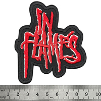 Нашивка термо In Flames (logo) (stp-050) Изображение
