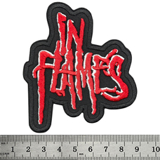 Нашивка термо In Flames (logo) (stp-050) Зображення