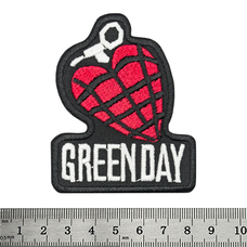 Нашивка термо Green Day (grenade logo) (stp-051) Зображення