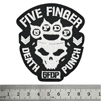 Нашивка термо Five Finger Death Punch (stp-059) Зображення
