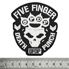 Нашивка термо Five Finger Death Punch (stp-059) Изображение