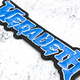 Нашивка термо Megadeth (blue logo) (stp-061) Зображення