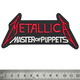 Нашивка термо Metallica 