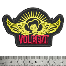 Нашивка термо Volbeat (winged skull) (stp-068) Зображення