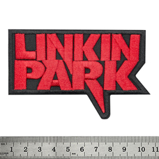 Нашивка термо Linkin Park (red logo) (stp-075) Зображення