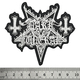 Нашивка термо Dark Funeral (white logo) (stp-080) Изображение
