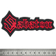 Нашивка термо Sabaton (red logo) (stp-093) Зображення